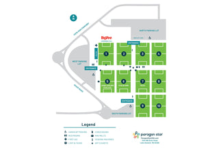 Paragon Star Sports Complex Map