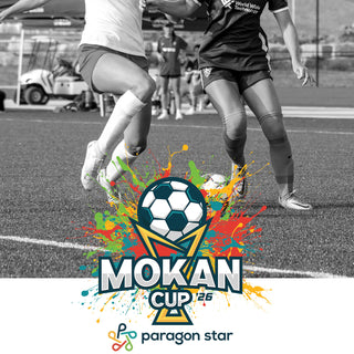 Soccer Image with MOKAN Cup logo