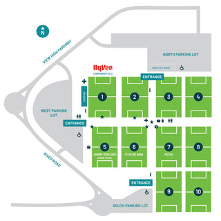 Paragon Star Sports Complex Map